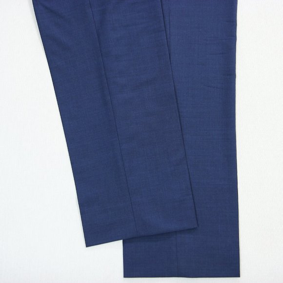 Brooks Brothers Regent Fit Mens Wool Blend Dress Pants Trousers Blue Size 34x32 - Picture 4 of 6